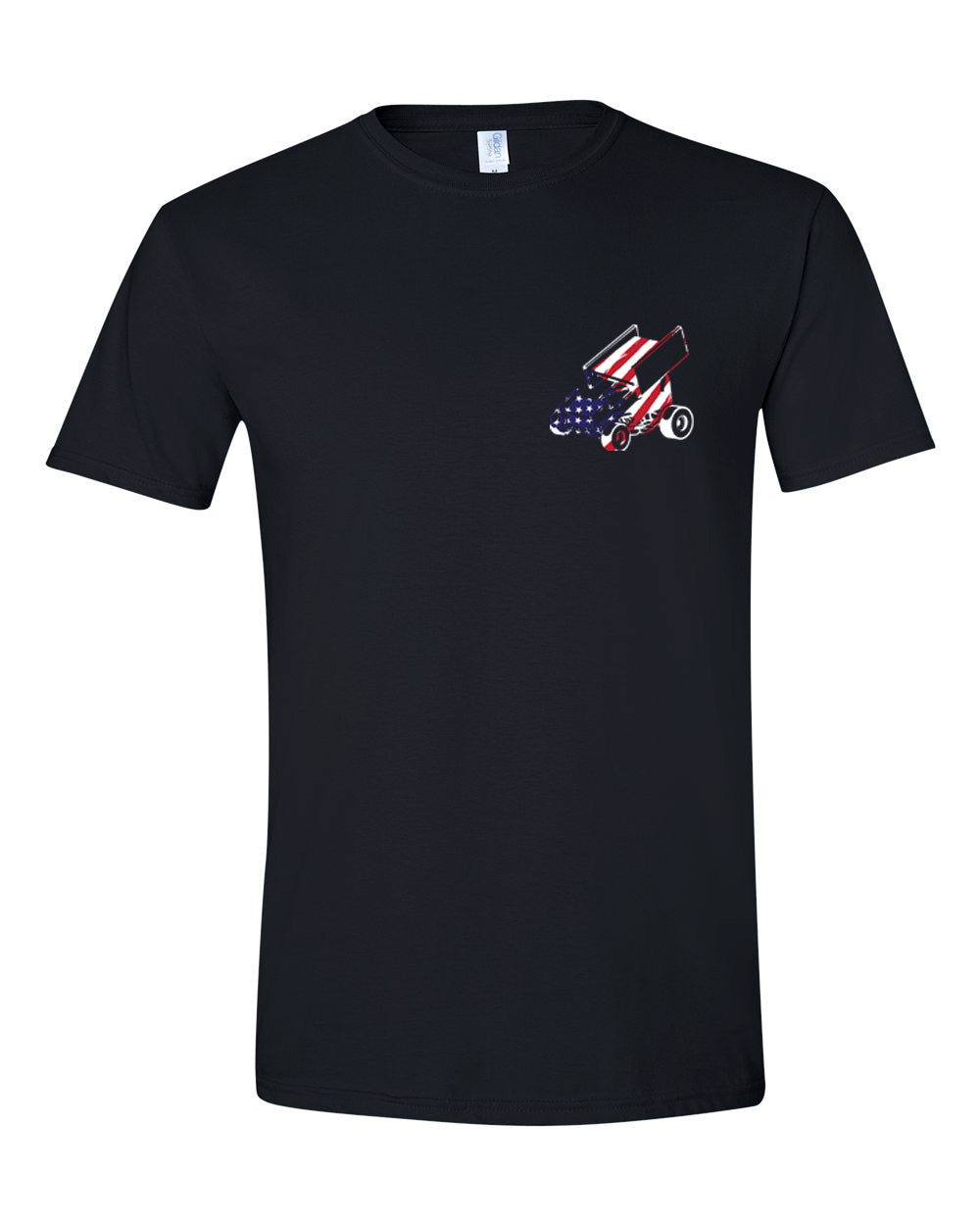 American Flag Sprint Car Tee