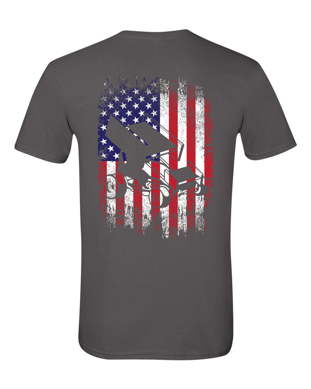 American Flag Sprint Car Tee