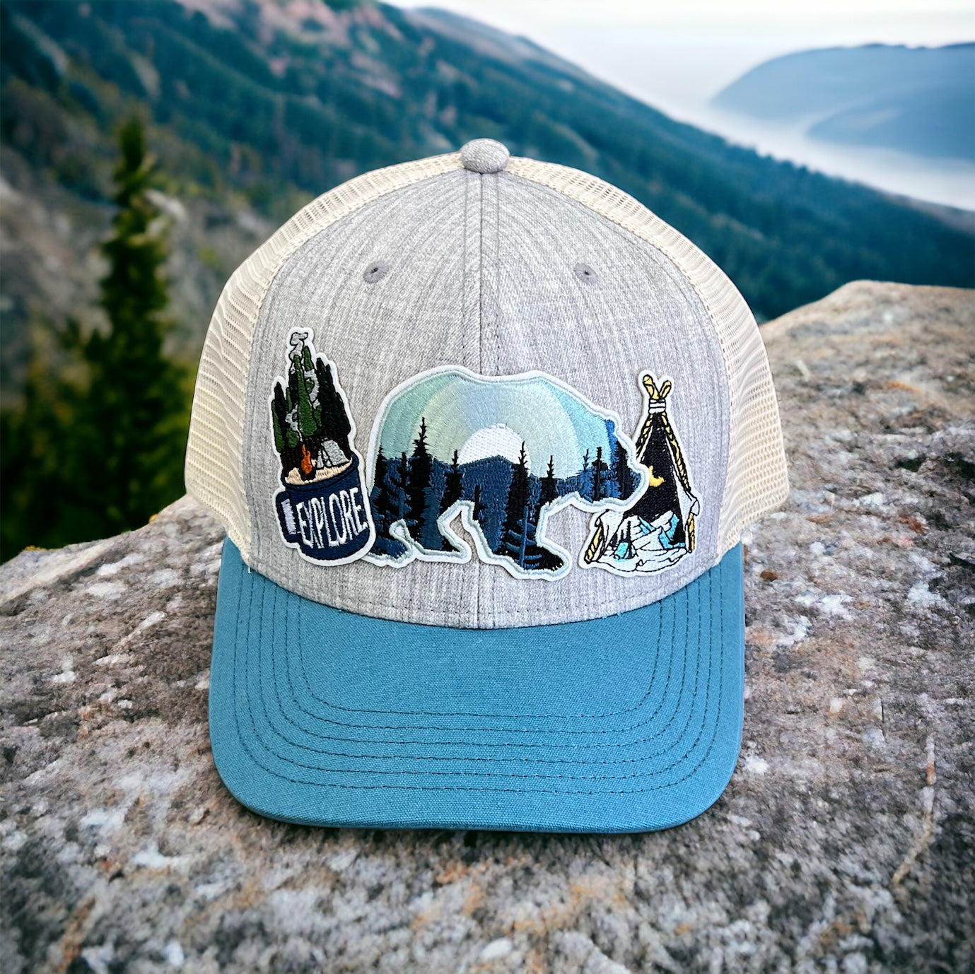 Premade Outdoor Trucker Hat