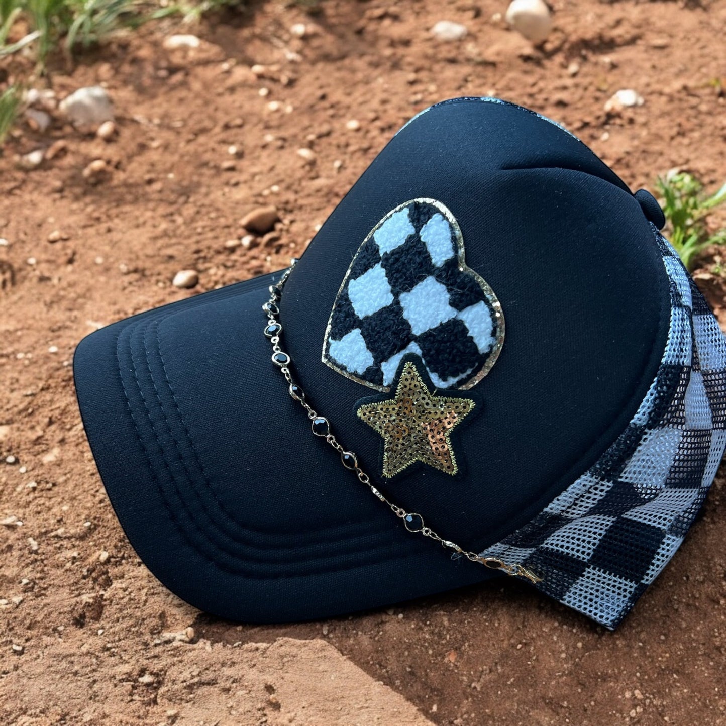 Premade Racing Trucker Hat