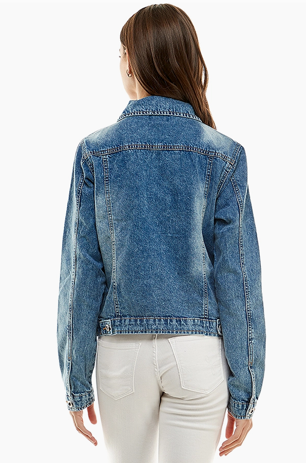 Ladies Casual Denim Jacket
