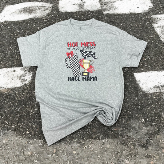 Hot Mess Race Mama Tee