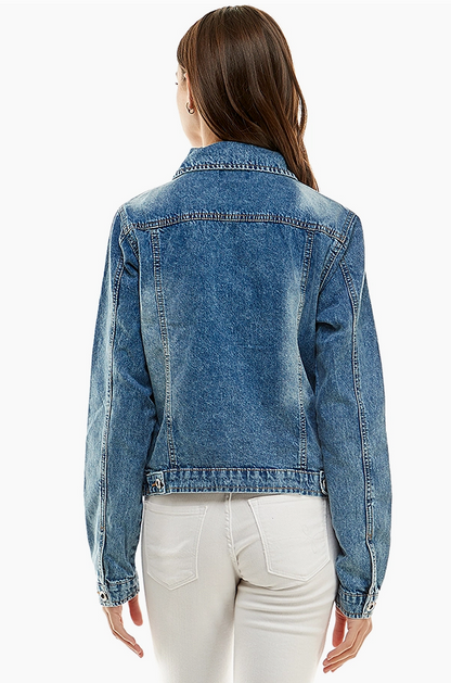Ladies Casual Denim Jacket